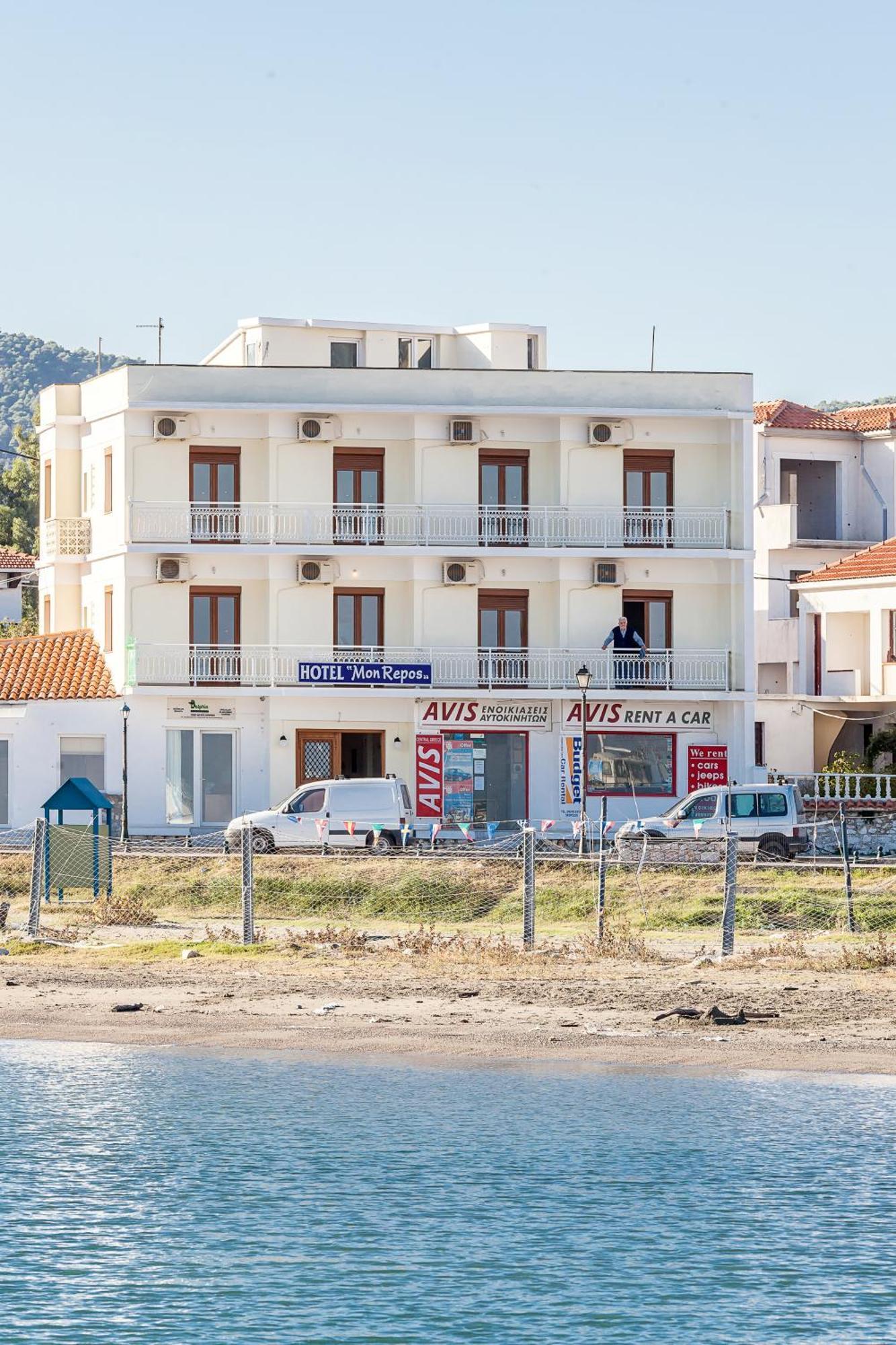 Mon Repos Aparthotel Panormos  Exteriör bild